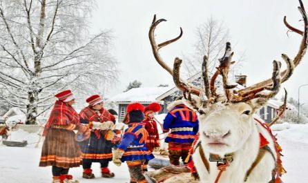 При Дядо Коледа - Лапландия, 4 нощувки с полет от Варна